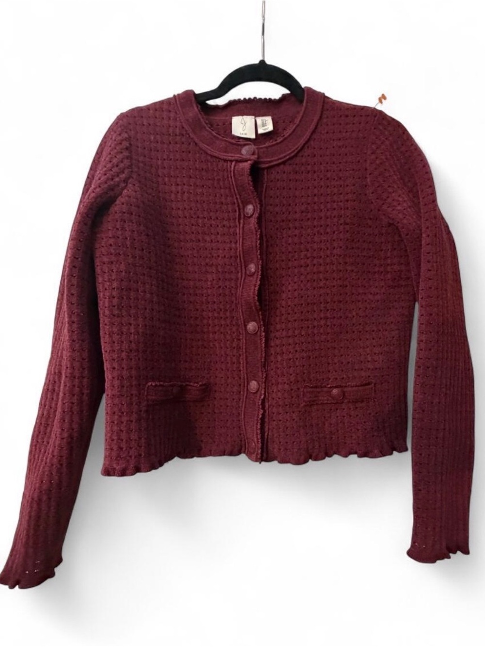 Joie cardigan size small luxe academic euro Cottagecore coquette fall essentials